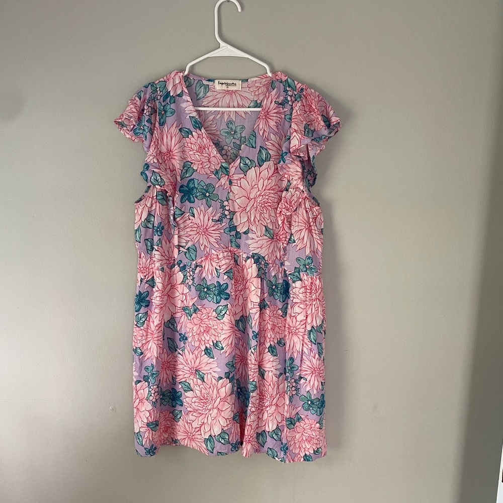 Womens floral dress